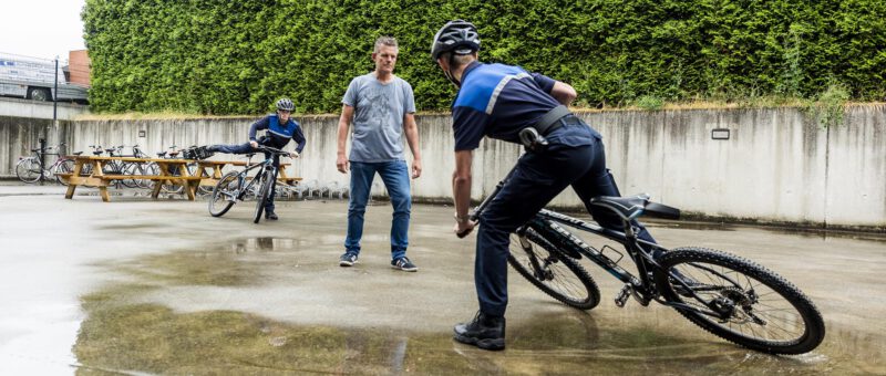 Bike-training voor handhavers